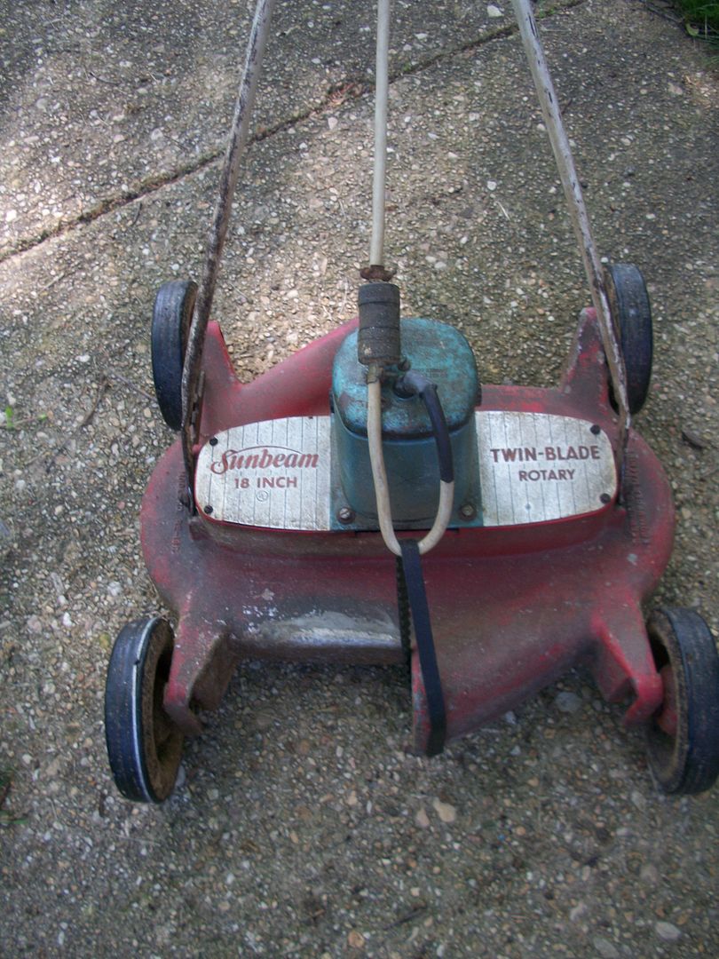 Uncle Atom Vintage Sunbeam Electric Lawn Mower Project